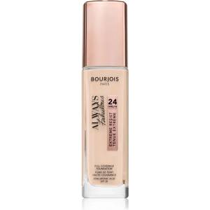 Bourjois Always Fabulous дълготраен фон дьо тен SPF 20 цвят 100 Rose Ivory 30ml