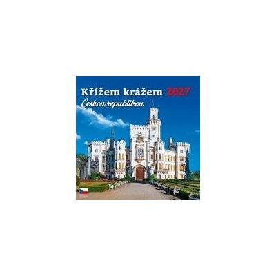 Křížem krážem Českou republikou nástěnný Helma 2027