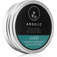 Angelic organický krémový deodorant zelený čaj & grep 50 ml