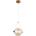 ELMARK Splendor led ПЕНДЕЛ 6w 3000k, МЕСИНГ + КОНЯК (955splendor630bc)