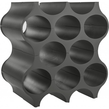 KOZIOL stojan na fľaše SET- UP čierna