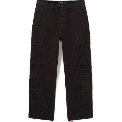 Pull&Bear Карго панталон черно, размер 44