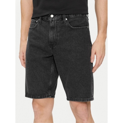 Calvin Klein pánské šedé džínové šortky J30J325311