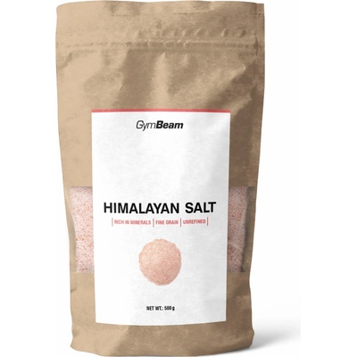 GymBeam ružová Himalájska jemná 500 g