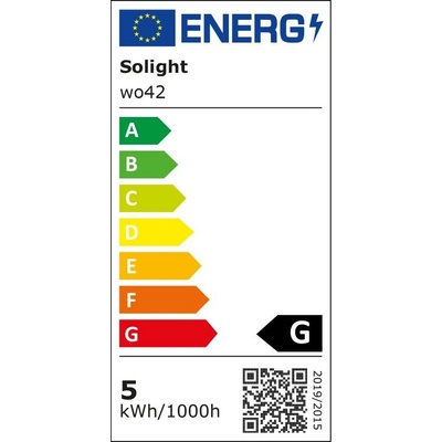 Solight LED stmívatelná lampička 2v1 podstavec i klip 5W 4000K 3 barevné kryty