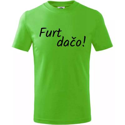 Furt dačo tričko detské Apple Green