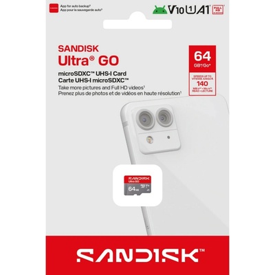 SanDisk MicroSDXC 64GB ULTRA GO SDSQUGN-064G-GN6MN