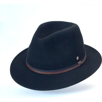 Krumlovanka cestovní nemačkavý voděodolný klobouk Ba-30225014-500 černý