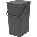 Brabantia Кош за смет за разделно събиране Brabantia Sort&Go 16L, Grey (648978) - topmall