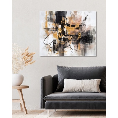 ZUTY Obrazy na stenu - Abstrakt 11 Rámovanie: vypnuté plátno na rám, Rozmer: 80x100 cm