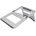 4smarts Aluminum Stand - преносима алуминиева поставка за MacBook и лаптопи (сребрист)