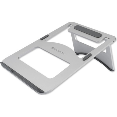 4smarts Aluminum Stand - преносима алуминиева поставка за MacBook и лаптопи (сребрист)