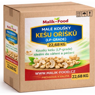 Kešu ořechy drcené LP Large Pieces 22,68 kg