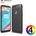 OnePlus 5T Удароустойчив Carbon Fiber Калъф и Протектор