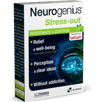 3 Chenes Laboratories Neurogenius Stress-out - 30 капсули