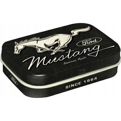 Nostalgic Art Mint Box Ford Mustang kovová krabička s mentolkami 15 g