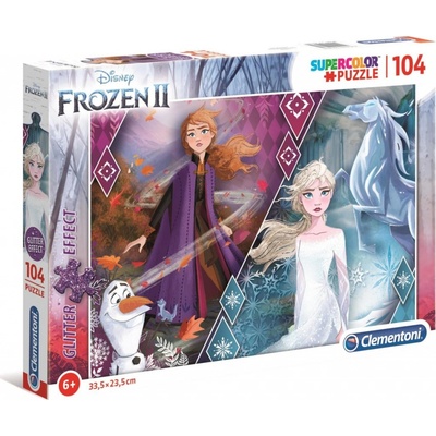 Clementoni 20163 Glitter Frozen 2 104 dielov
