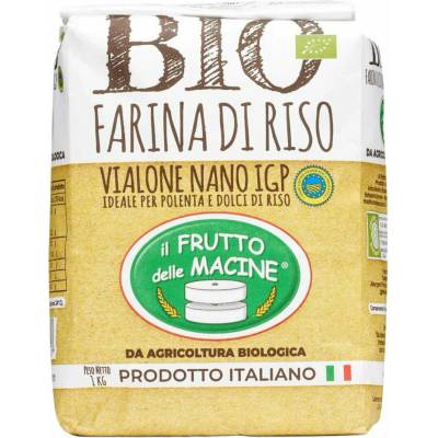 il Frutto delle Macine múka ryžová Vialone nano IGP 1 kg