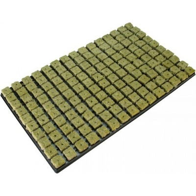 Grodan 25x25x40 mm, sadbovacie kocky s dierou a sadbovačom 150 ks, BOX 18 KS