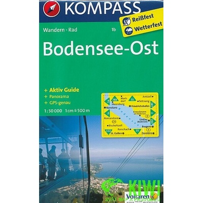 Kompass Karte Bodensee-Ost