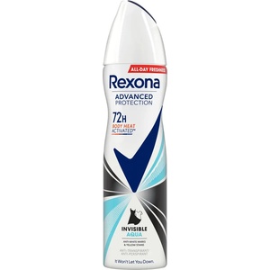 Rexona Advanced Protection Invisible Aqua 72h deo spray 150 ml