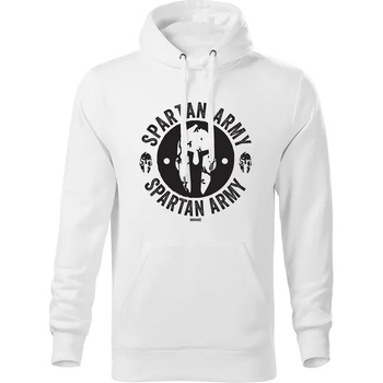 Image 1 of DRAGOWA мъжки суитшърт с качулка Архелай, бял, 320г/м2 (8427)