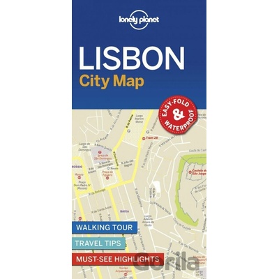 Lonely Planet Lisbon City Map Lonely PlanetSheet map folded