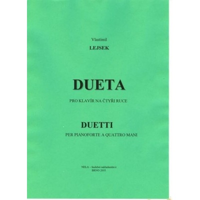 Dueta pro klavír na čtyři ruce