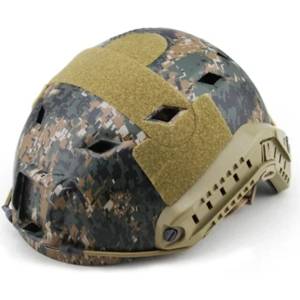 DRAGOWA Tactical Тактическа каска за бързо проследяване на BJ, цифрова, Woodland (DRG152.DW)