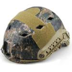 DRAGOWA Tactical Тактическа каска за бързо проследяване на BJ, цифрова, Woodland (DRG152.DW)