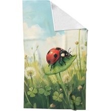 Takoy HT-00257 Rýchloschnúci uterák lúčna prechádzka lienky 50 x 90 cm