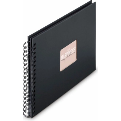 Hama "Fine Art" Spiral NewBlack 28x24 50 black Pages 9834