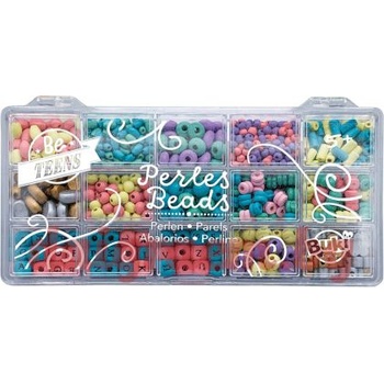 Image 1 of Buki France Кутия с дървени мъниста цветни buki pe015 (bkpe015)