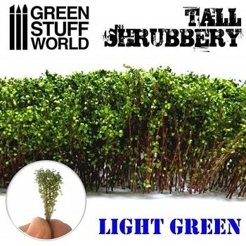 Dekorace Green Stuff World Tall Shrubbery: Light Green