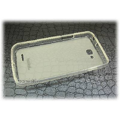 Silikonové pouzdro kryt JEKOD TPU + fólie White pro Huawei Ascend G700