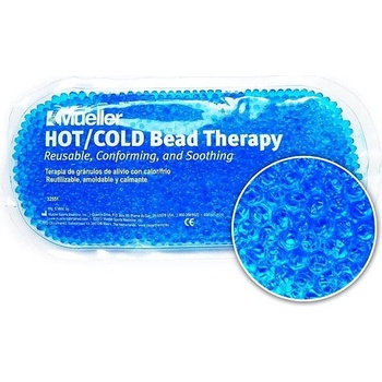 Mueller Hot / Cold Bead - Chladivý / hřejivý sáček s gelovými perličkami - modrý