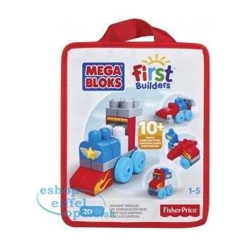 Mega Bloks First Builders autíčka 20 ks