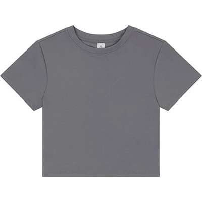 Just Cool Dámske recyklované skrátené tričko JC215 Platinum Grey