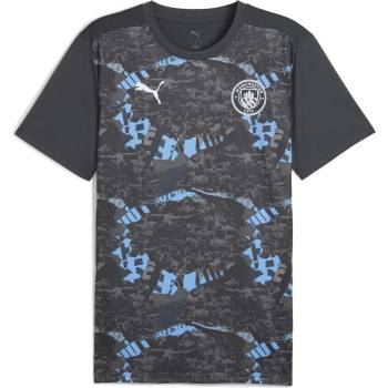 Image 1 of PUMA Manchester City Pre Match Shirt 2024 2025 Adults - Grey Cool/Grey