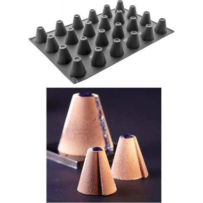 Pavoni Forma silikonová kužel prům.6,5 v.6,5cm 125ml 24ks