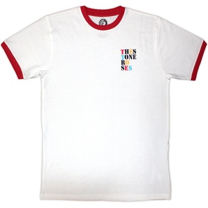 The Stone Roses Side Text (Ringer) White L Риза (STRTS31MW03)