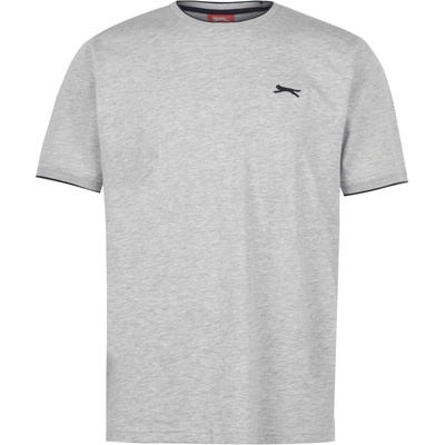 Slazenger Tipped tričko šedá