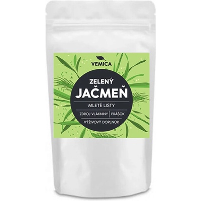 Vemica Zelený jačmeň mleté listy 400 g