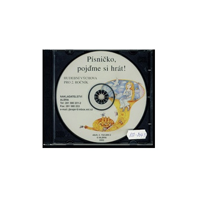 Písničko, pojďme si hrát! k učebnici hudební výchovy pro 2. ročník - CD
