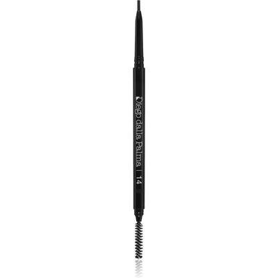 Diego dalla Palma High Precision Brow водоустойчив молив за вежди за дълготраен ефект цвят 14 CARBON BLACK 0, 09 гр
