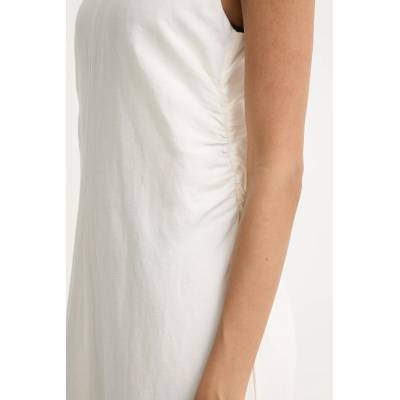 BOSS Orange рокля с лен C Delinna (50559243)