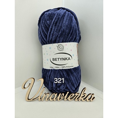 Betynka 321 modrá tmavá