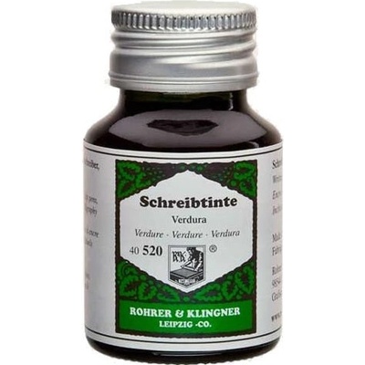 Rohrer & Klingner Verdure lahvičkový inkoust zelený 50 ml RK40520050