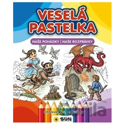 Veselá pastelka Naše pohádky SUN
