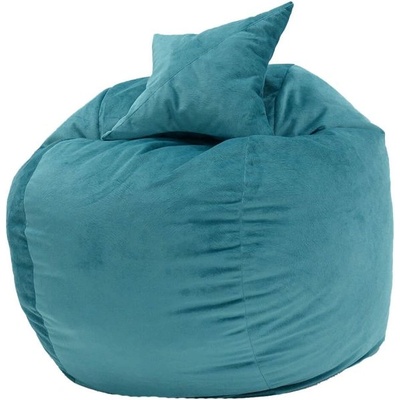 Pufrelax Комплект, Барбарон и декоративна възглавница, 600л. , King Size - Puddle, Перящ се калъф, Пълнеж с микс от мемори пяна и дунапрен, Трансформира се в легло, Гама Diamond